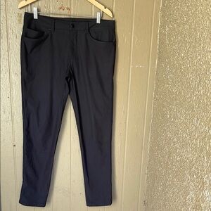 lululemon athletica Black Slim Men's Pants